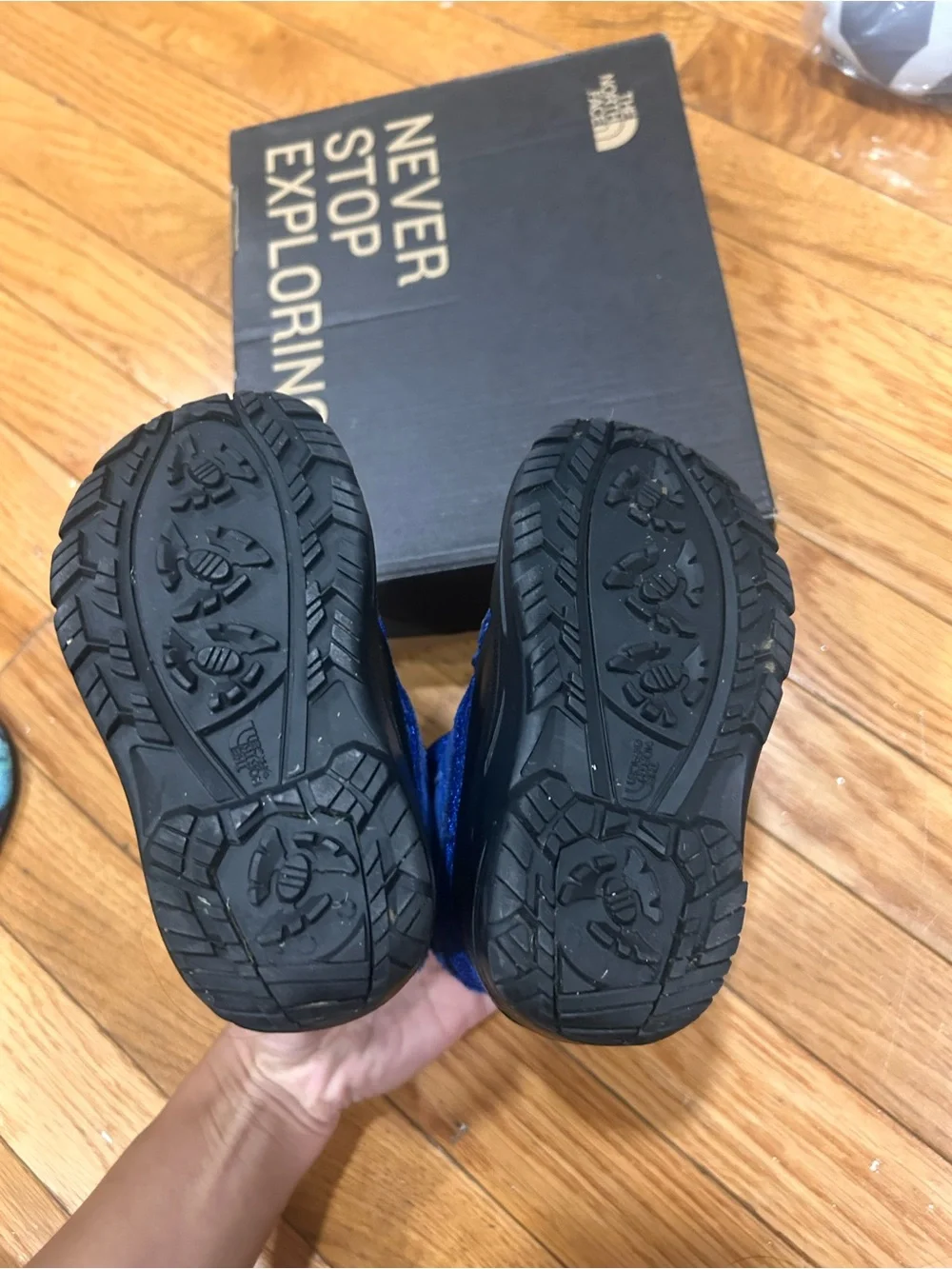 The North Face Kids Royal Blue Snow Boots7C